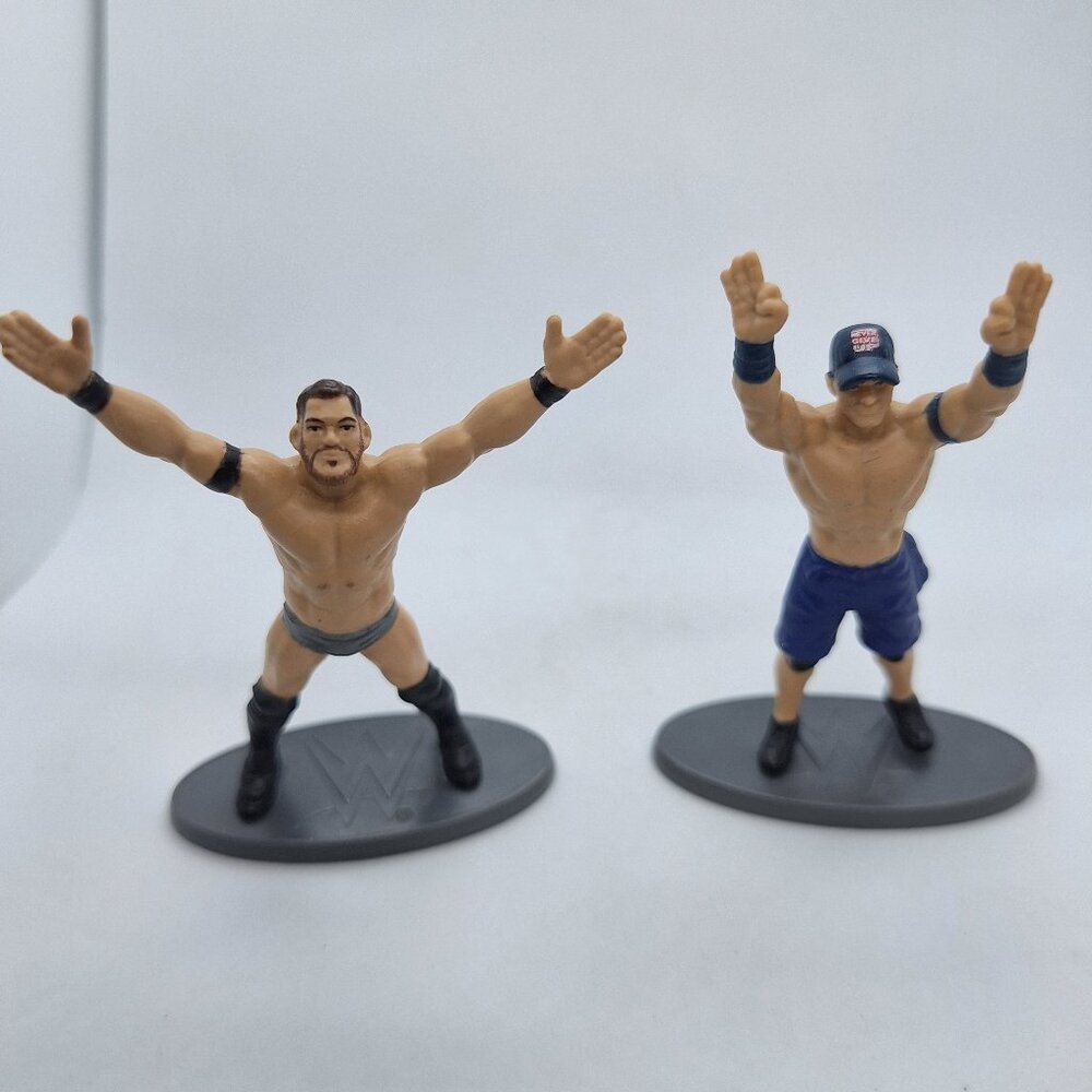 2019 Mattel Micro Collection WWE Mini Figures John Cena & Finn‎ Balor